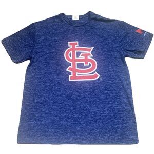 St Louis Cardinals MLB Fanatics  T-Shirt Size XL Navy Blue